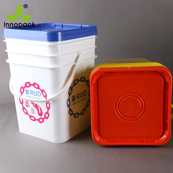 5 Gallon Plastic Pail Plastic Bucket with Handle