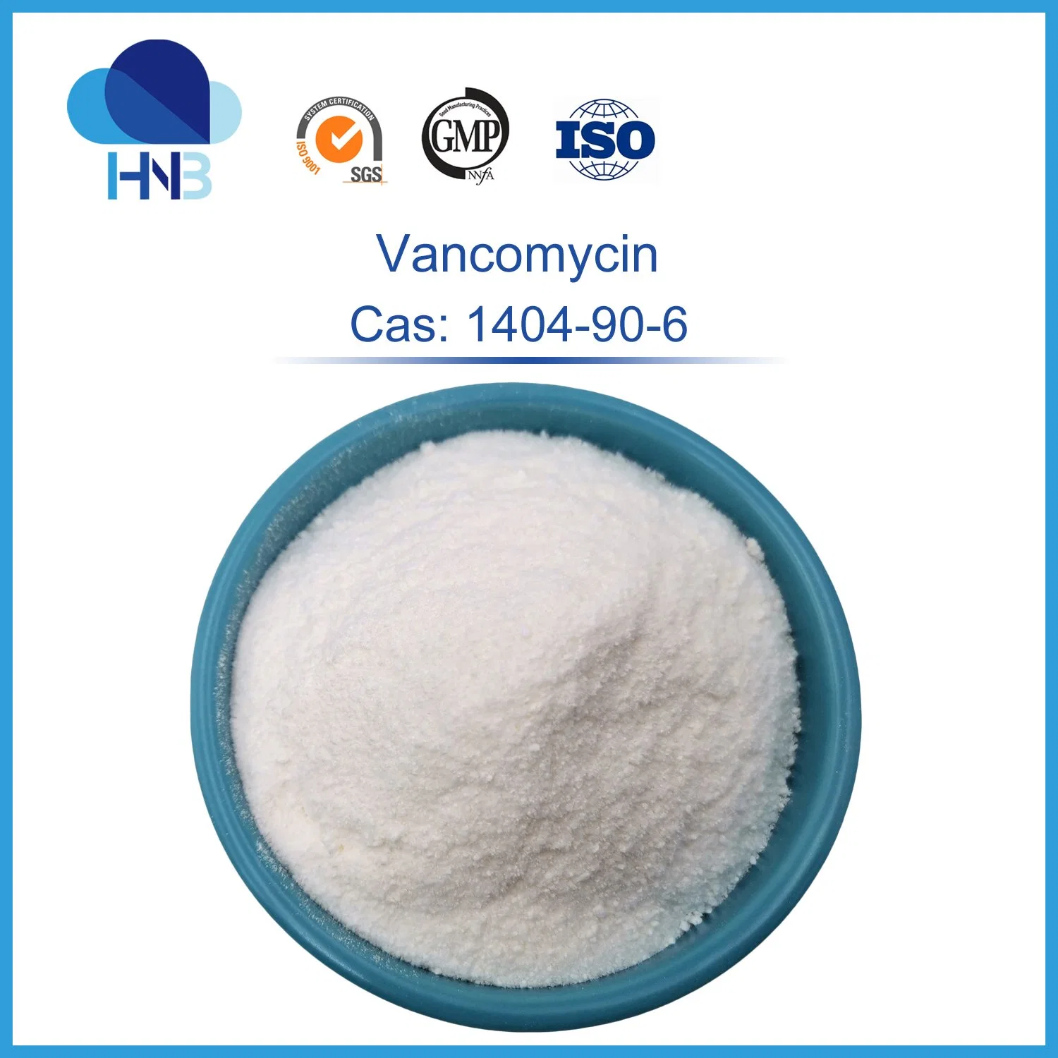 1404-93-9 Veterinary Medicine High Pure Raw Powder 99% Demethylvancomycin USP/Ep/Bp