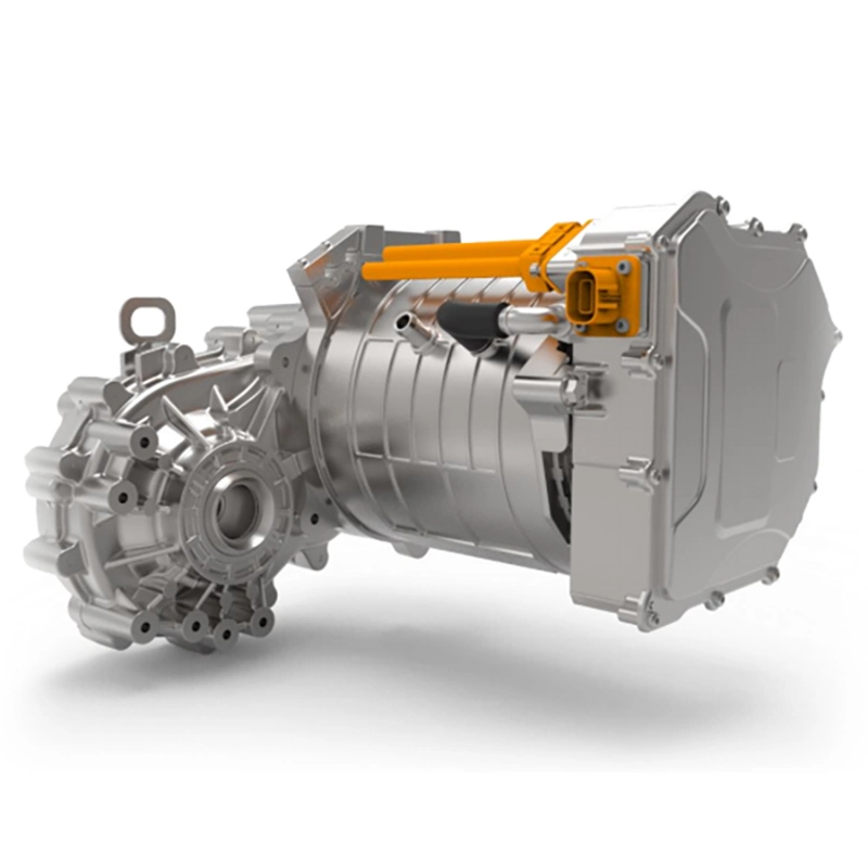 240kw EV Motor Powertrain 800V, Kit de conversion de moteur EV 3 en 1 avec module de contrôleur pour voiture électrique, bus et camion.