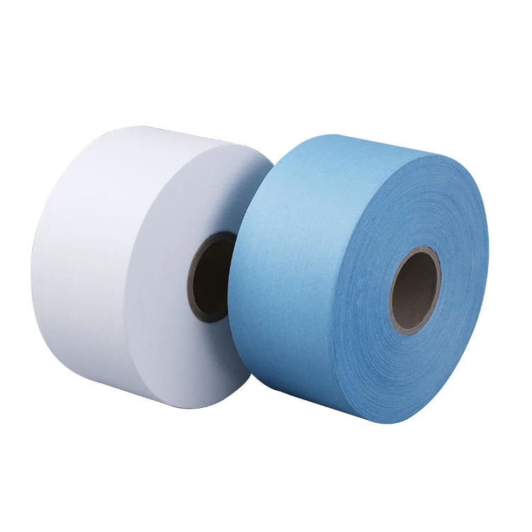 Oil Absorbing Industrial Non Woven Cleaning Cloth Roll Dust Free Paper