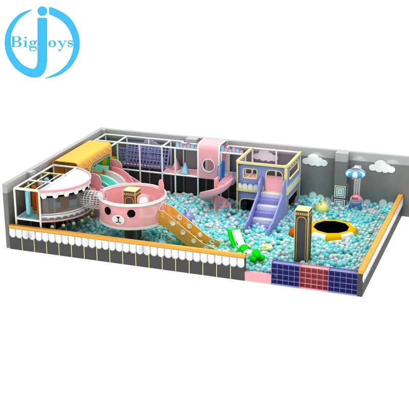 Candy Design Giant Indoor Playground for Commercial Business