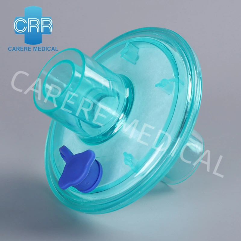 New Medical Equipment Supplies Hmef Filter Disposable Breathing System Filter BV Filter with Gas Sampling Port for ICU