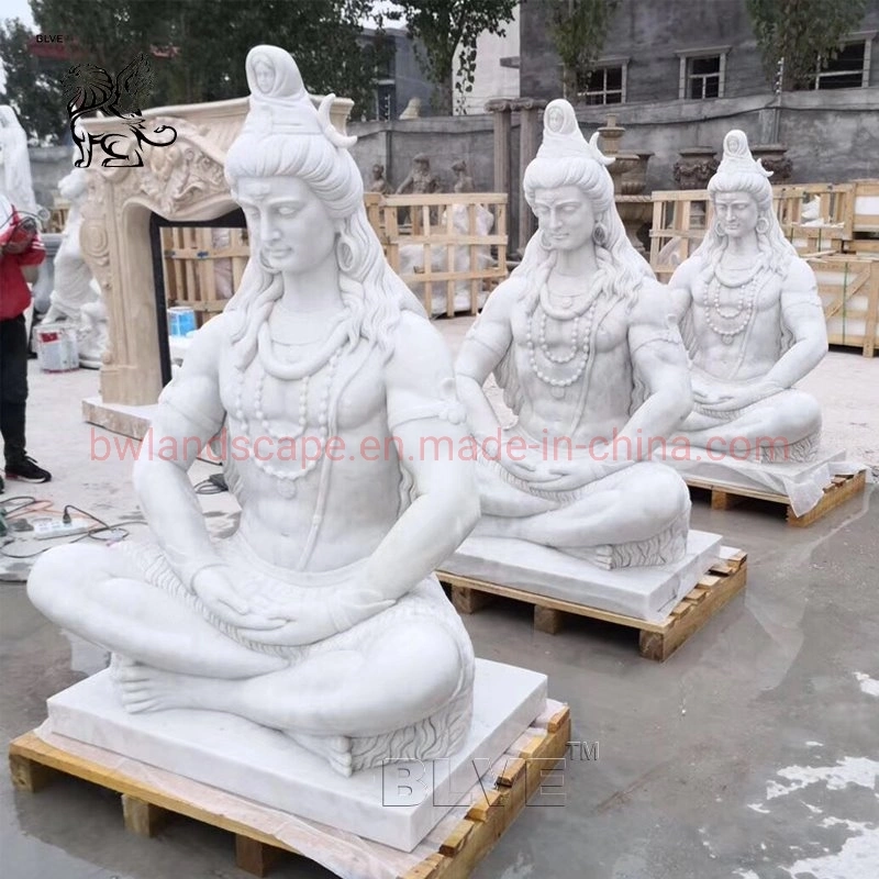 Outdoor Indian Religious Standing Buddha Hindu God Statues Marble Hanuman Statue