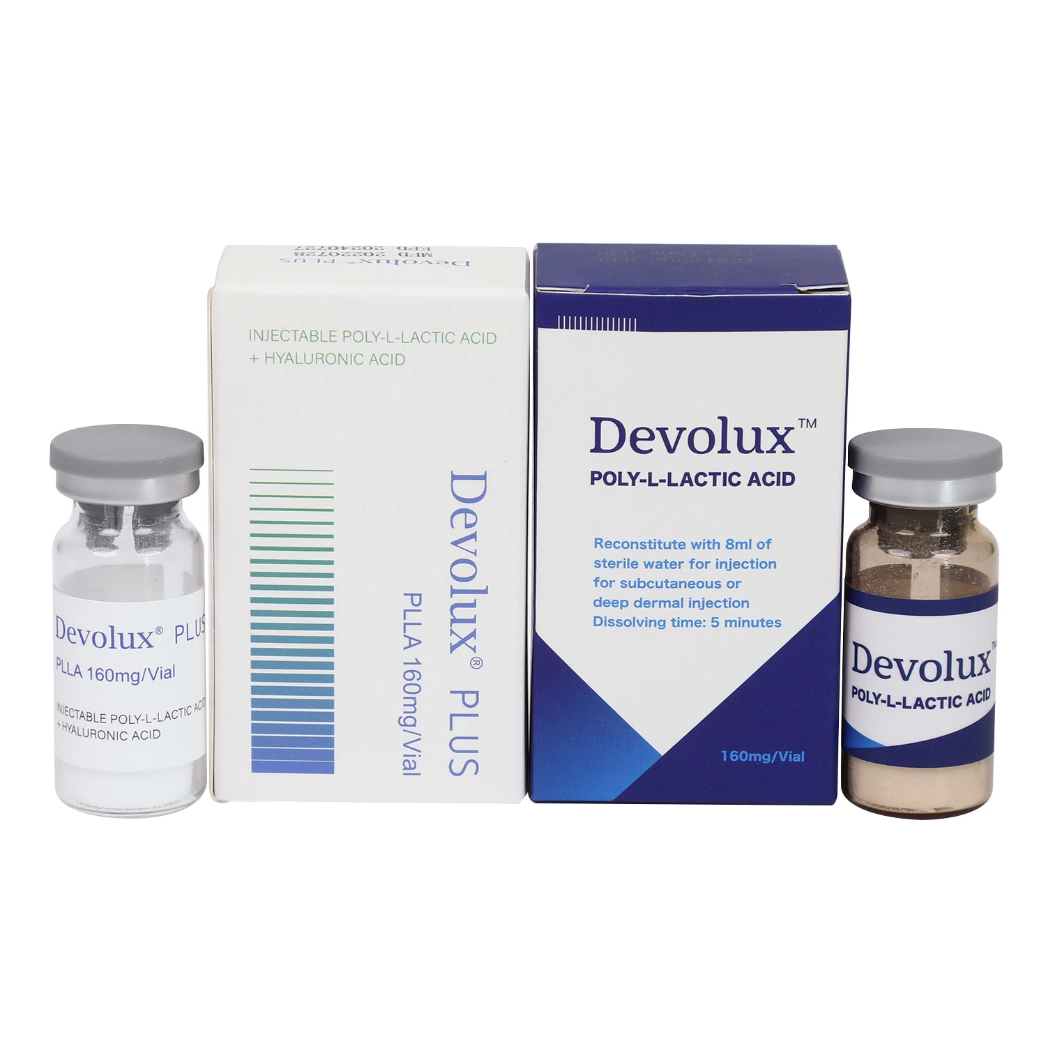 Devolux Reborn Poly L Lactic Plla Filler PARA Cara Inyectable for Anti-Aging