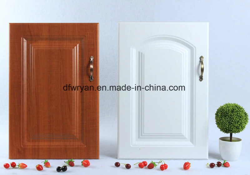 PVC Vacuum Thermofoil MDF Kitchen Cabinet Door