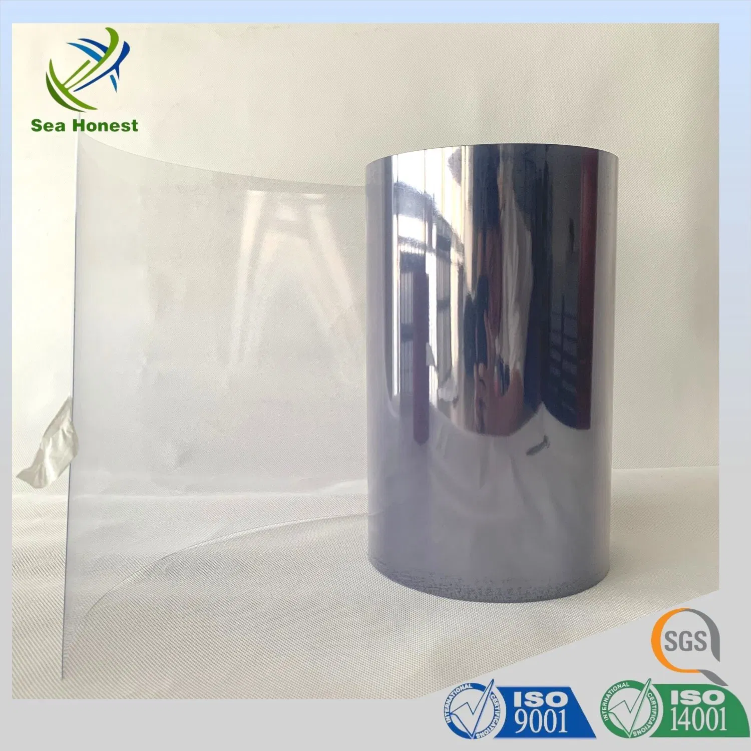 Clear PVC PVDC Coated Plastic Packaging Film for Pharma Pack