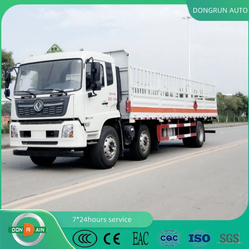 6X2 Multi Funtion LPG/Liquefied/Acetylene/Mathane/Flammable/Petroleum/Compressed Carbon Aioxide/Air/Nitrogen/Oxygen/Gas Cylinder Transport Truck