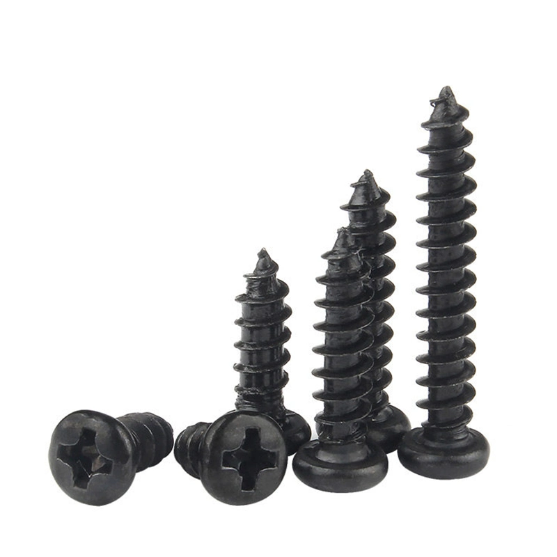 Customized Black Aluminum Hot DIP Galvanized Steel Screw Stainless Steel