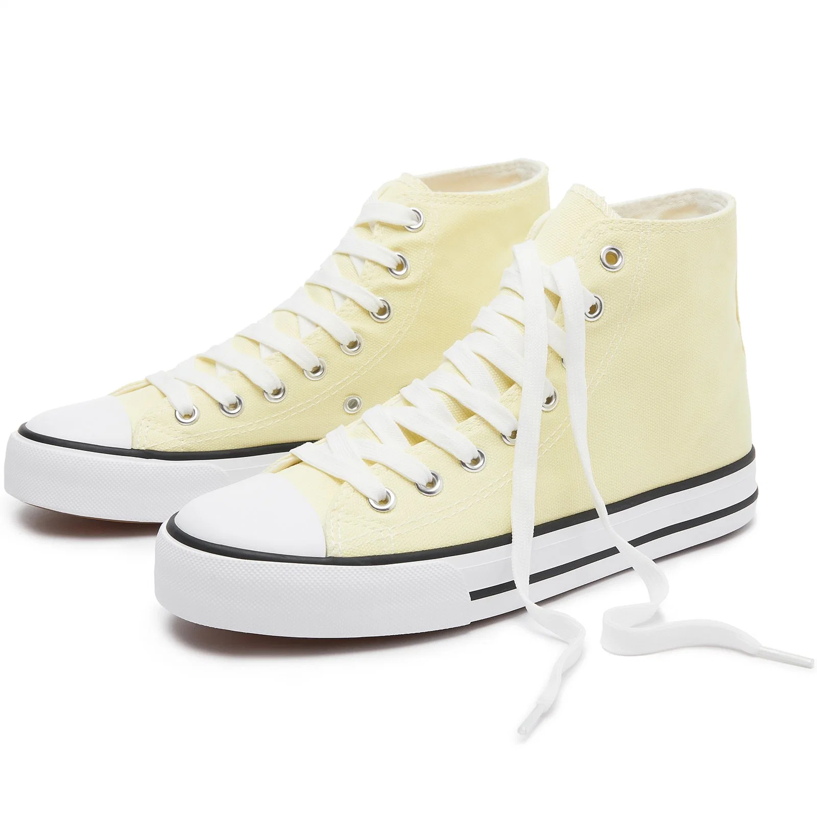 High Top Classic Casual Shoes Canvas Women Vulcanized Shoes High quality/High cost performance Women Sneakers