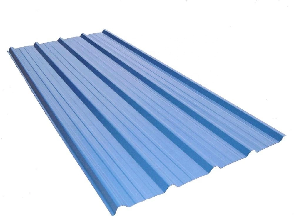 Sea Blue Corrugated Plate, Color Steel Tile, Galvanized Plate, Color Coated Coil Metal Roof Panel