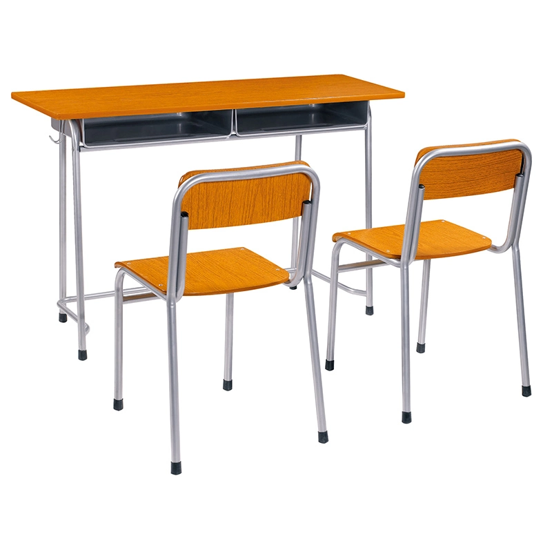 Modern School Primary High School Student School Seat University Desk Chair Set