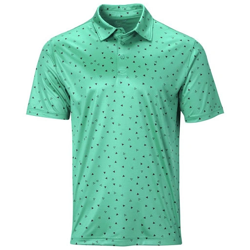 T-shirts pour hommes Vêtements de golf Polo en tissu recyclé Logo personnalisé en gros