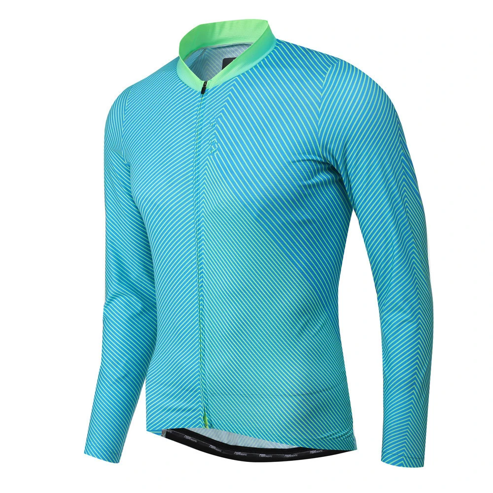 Private Label Custom Cheap Mens Long Sleeves Performance Shirt Professional Outdoor Road Cycling Apparel