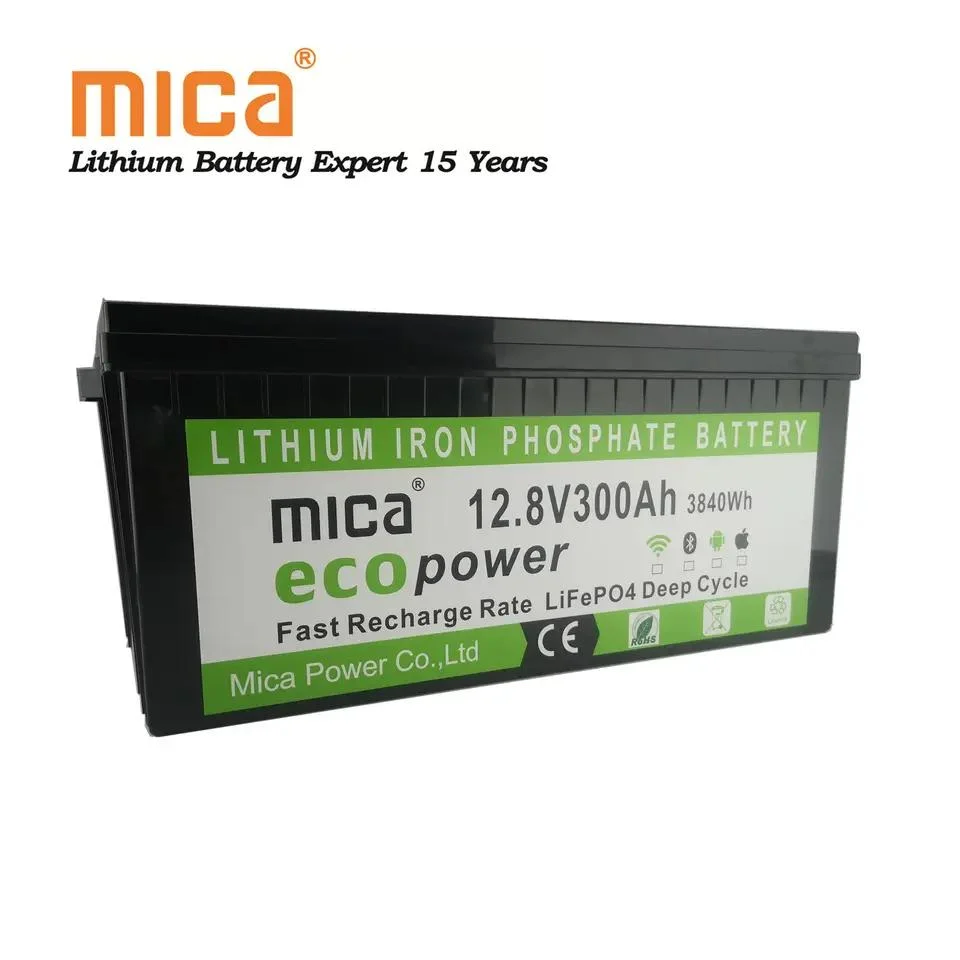 Factory Price 12V 12.8V 300ah Deep Cycle Lithium Battery Battery Pack for RV Golf Cart