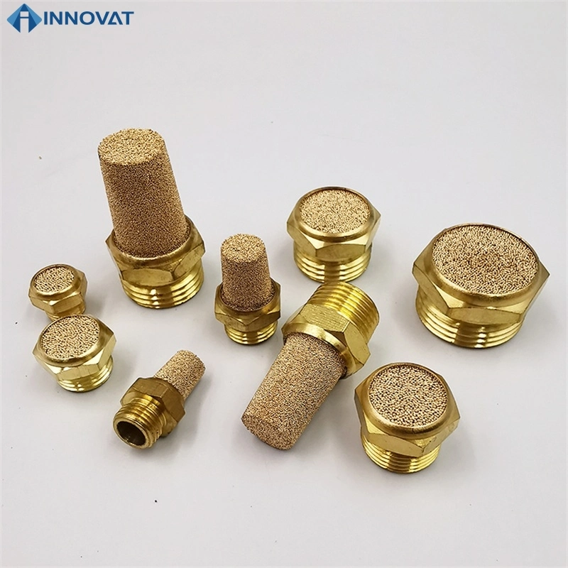 Customize 1-100 Micron Bronze Brass Copper Sintered Filter