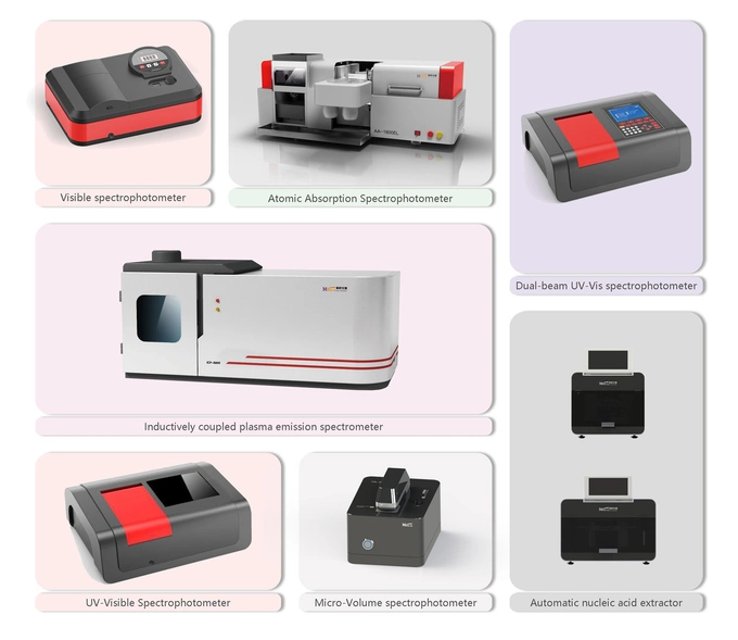 320-1100 Nm Wavelength Range of Visible Spectrophotometer V-1500PC