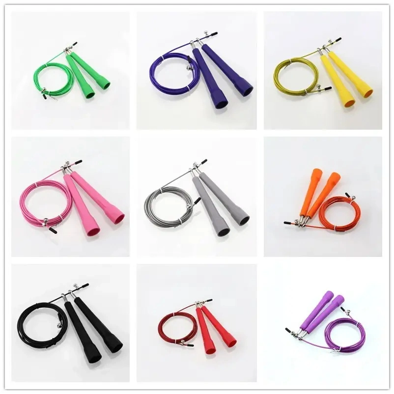 Soft Colorful Long Plastic Handle Speed Soft CE Jump Rope