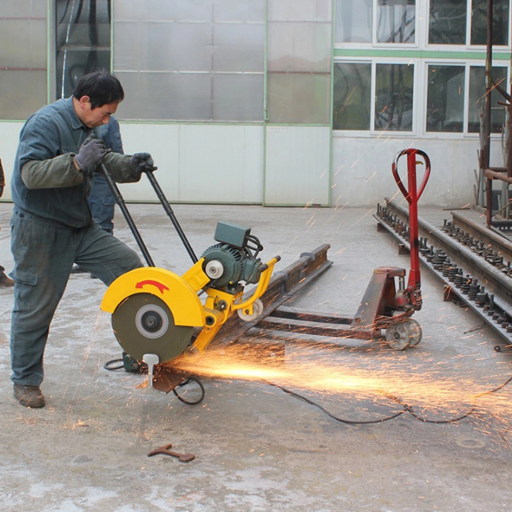 Outil de coupe de rail abrasif à combustion interne scie de rail de machine de découpe de chemin de fer scies de rail