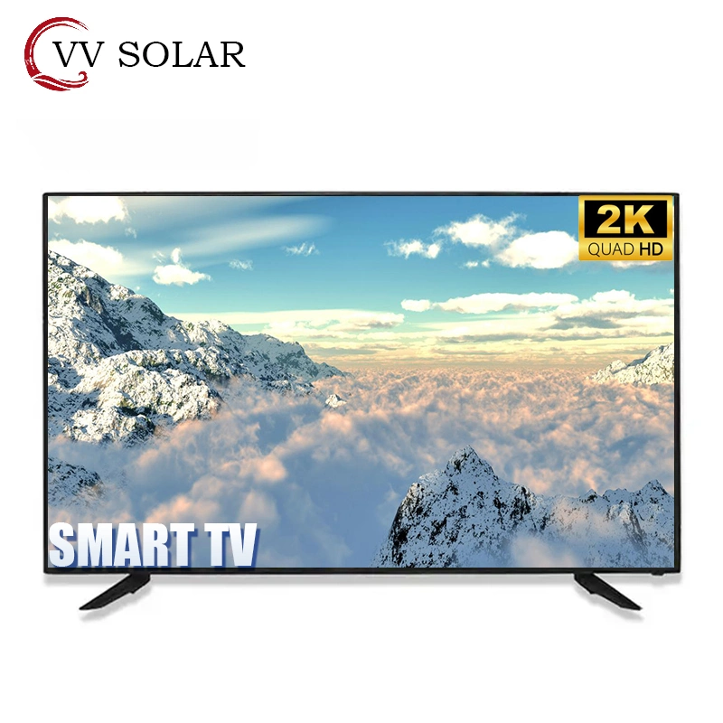 Televisor LED 4K UHD de 50/55/65/70" com Smart TV Wi-Fi 4K Televisor de ecrã plano HD LCD de fábrica HD barato 4K UHD LED A melhor Smart TV