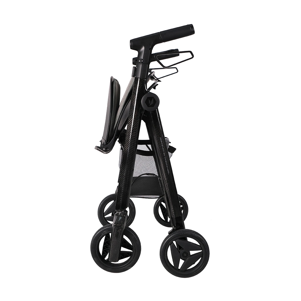 Klappbarer Rollator Walker mit Rollstuhl