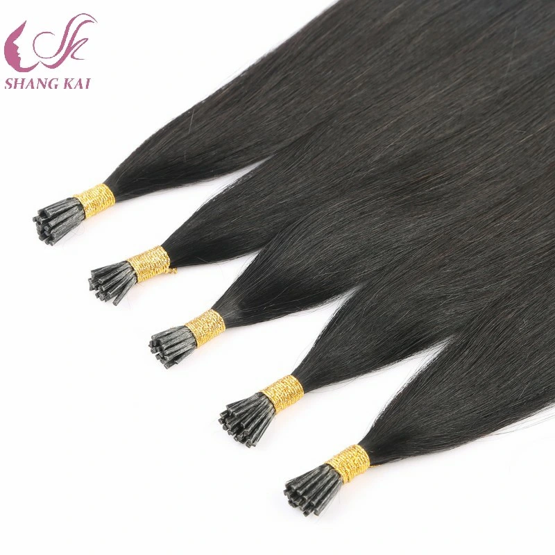 Hot Products No Shedding No Tangle Unprocessed I Tip Human Hair Extension