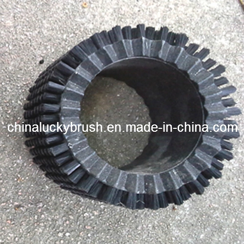 Black Nylon Glass Cleaning or Polishing Round Brush (YY-297)