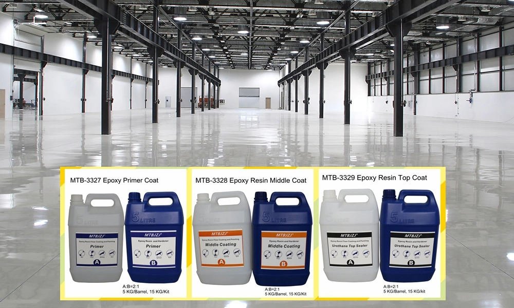 Solvent Free High Build Epoxy Floor Coating Resin