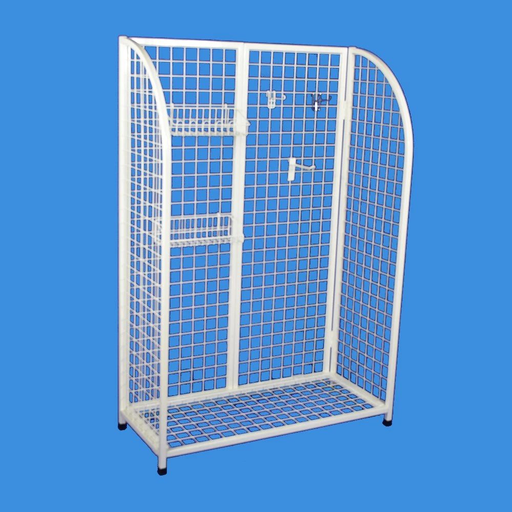 Einseitig Stahl Pegboard Zurück Universal Display Faltung Supermarkt Regal (pH2306D)