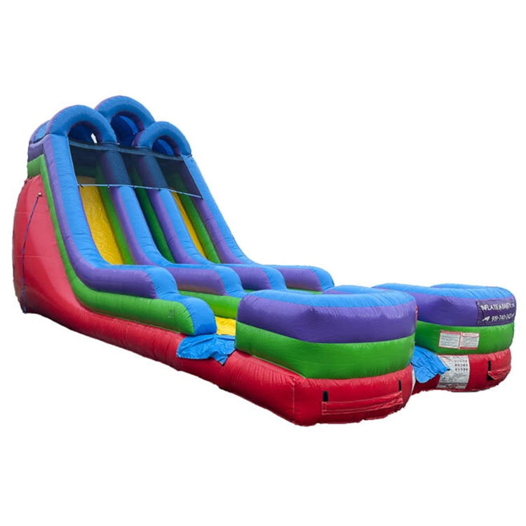 High Quality Commercial Grade Inflatable Water Slide Verde Inflatable Jungle Deslizador para el entretenimiento