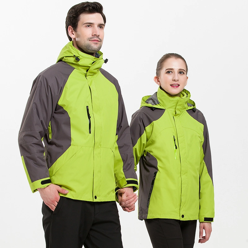 Women&prime; S Sportswear Outdoor Waterproof Windproof Hooded Ski Jacket