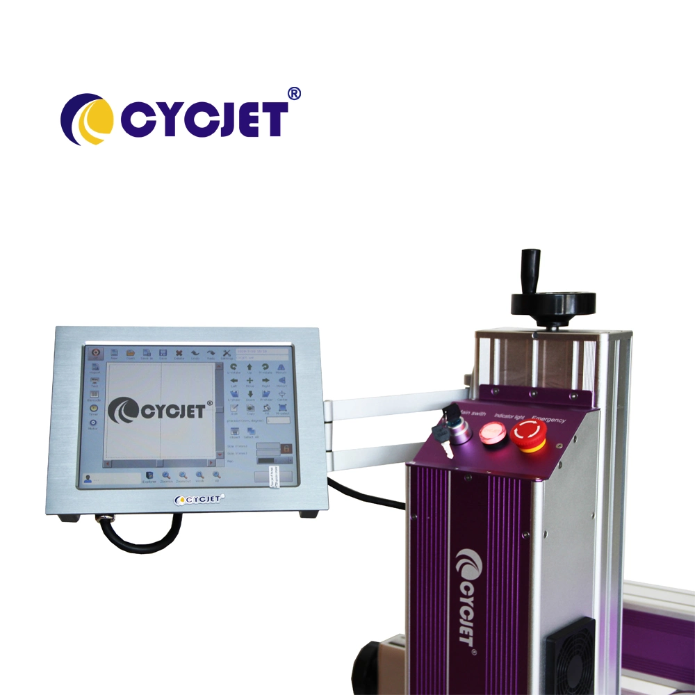 machine de marquage au laser Cycjet LF30f pour l'eau/Tuyaux chimiques