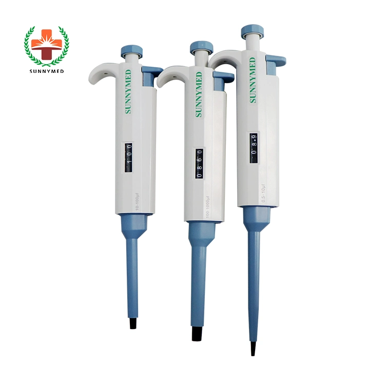 Lab Single Channel Volume Adjustable Plastic Pipette