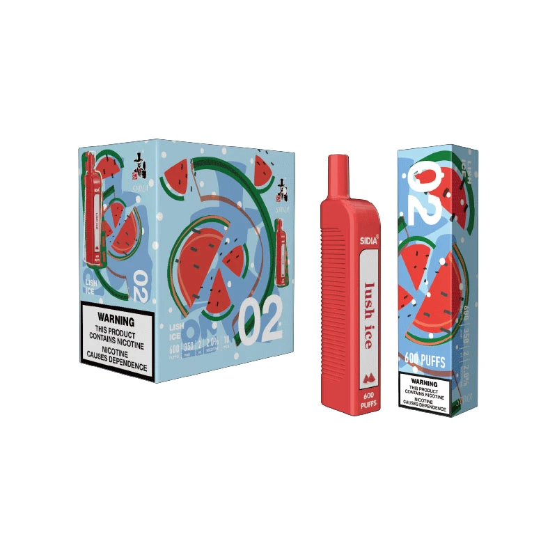 Wholesale/Supplier Sidiamini-600 Disposable 600 Puffs of Watermelon Ice