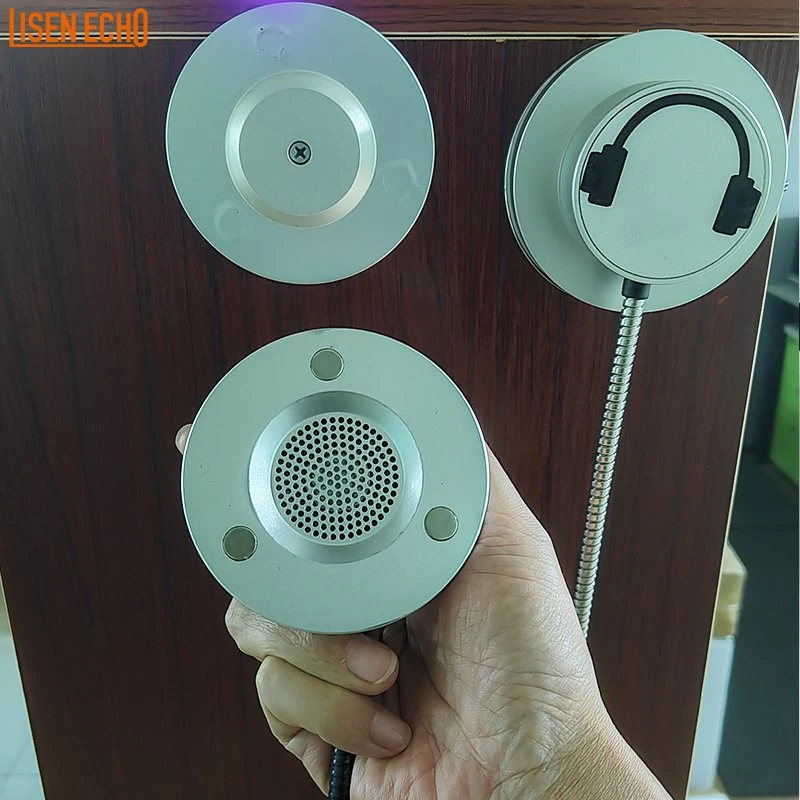 Newest All-Metal Body Magnetic Switch Headphone Speakers for Museum