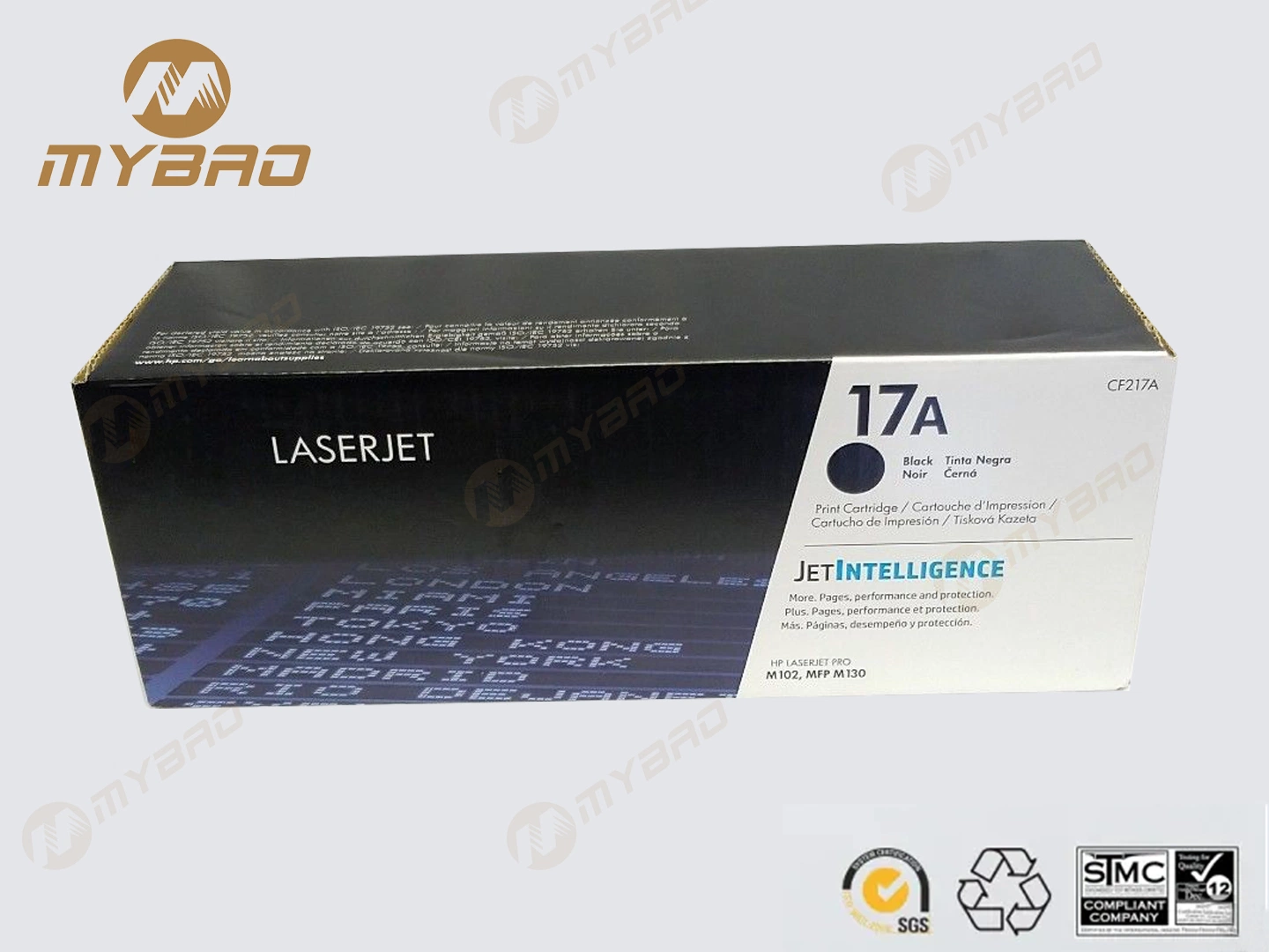 CF217A 17A Black Toner Cartridges Printer Cartirdge Chinese Wholesalers