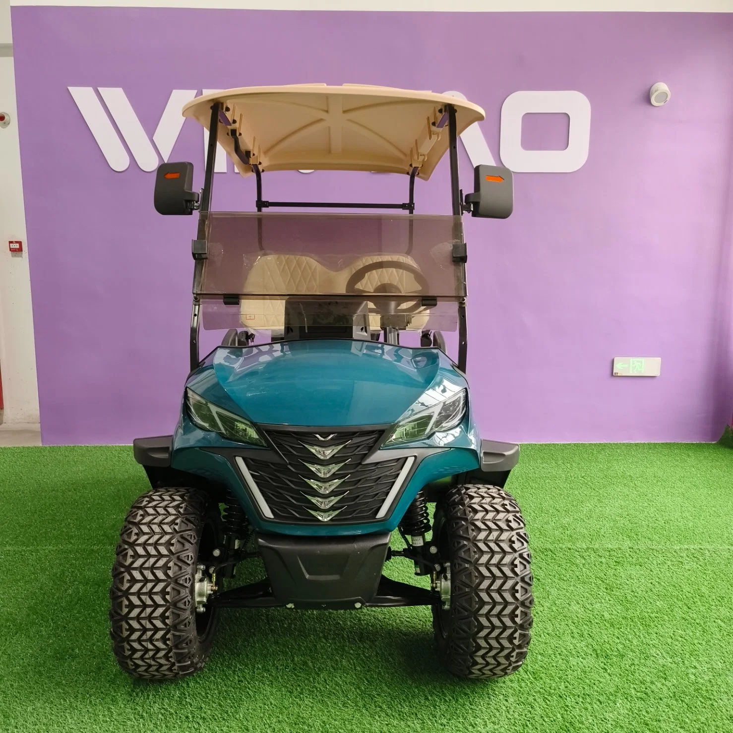 Wintao 72V bateria de lítio Carrinho de golfe elétrico de 2 lugares