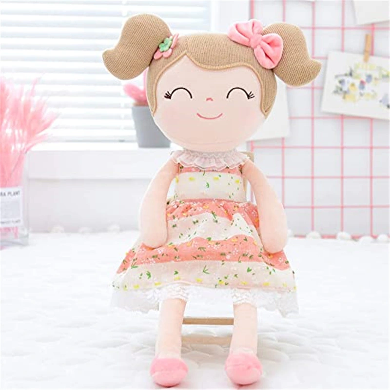 Baby Doll Girl Gifts Toys Rag Dolls Plush Toy Soft Spring Girls Pink