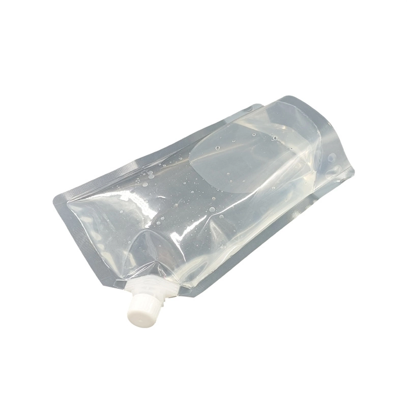 50ml 100ml 500ml Special Shape Plastic Packaging Bag for Juice Soft Drink and Fruit Juice Stand up Spout Pouch