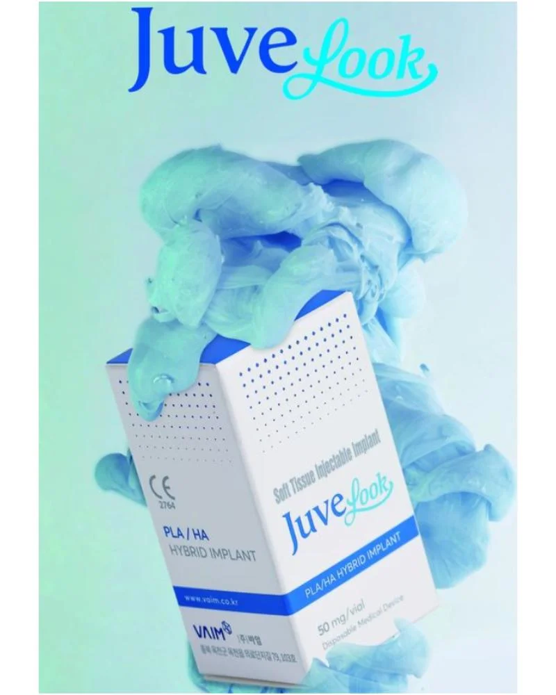 Juvelook PLLA Ha Hybrid Filler CE-Kennzeichnung Elastic Rejuvenation Booster Regeneration Reparatur Juvelook Filler Lenisna Skin Booster Collagen Booster Unter Auge