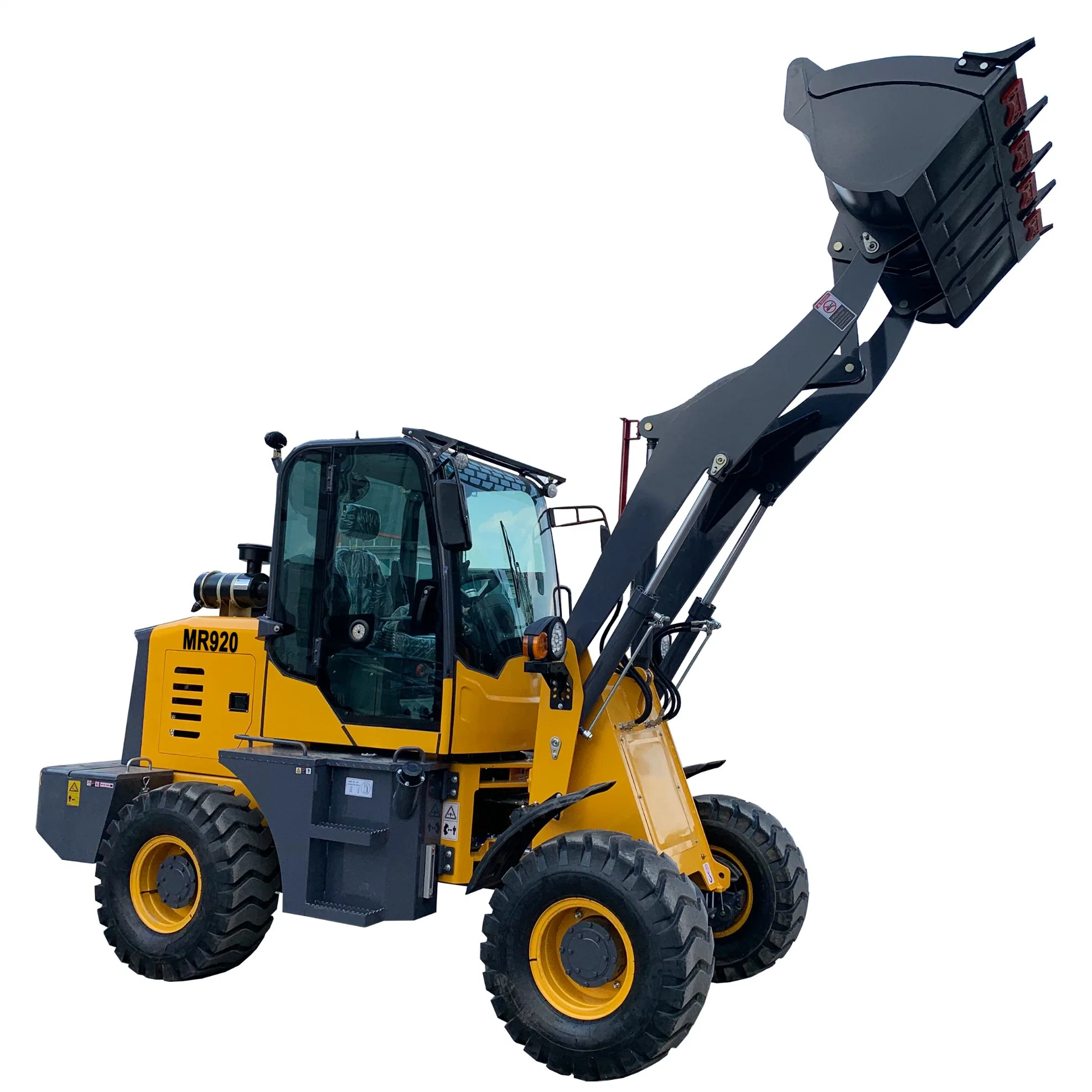 Small Wheel Loaders Multifunctional Machines Used on Farm 1.5tons