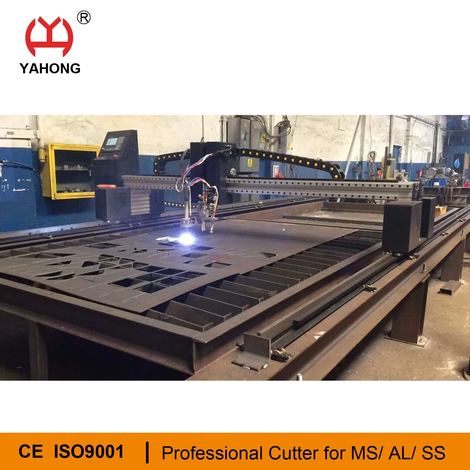 Dragon CNC Flame Plasma Plate Cutting Machine with CE Certificate