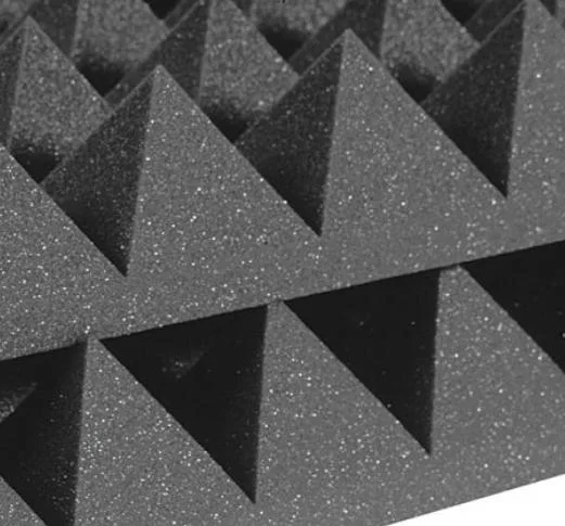 Wallpaper Soundproofing Foam 3D Panel Sound Pyramid Sound Absorption Foam Acoustic Panel for Studio Office Soundproof