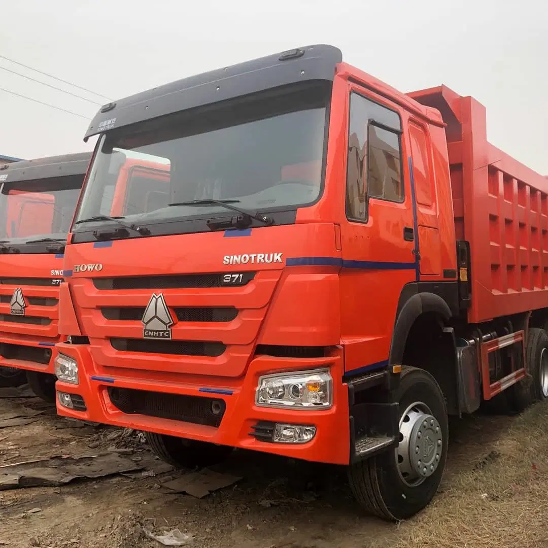 Ruedas de 10 Precio de la minería y transporte 6*4 Sinotruck HOWO utiliza Volquete Carretilla de neumáticos de 10 de 30 toneladas volquete