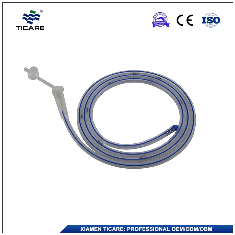 Hospital 6fr-20fr Silicone Gastrostomy Ryles Tube with or Without Detectable X-ray