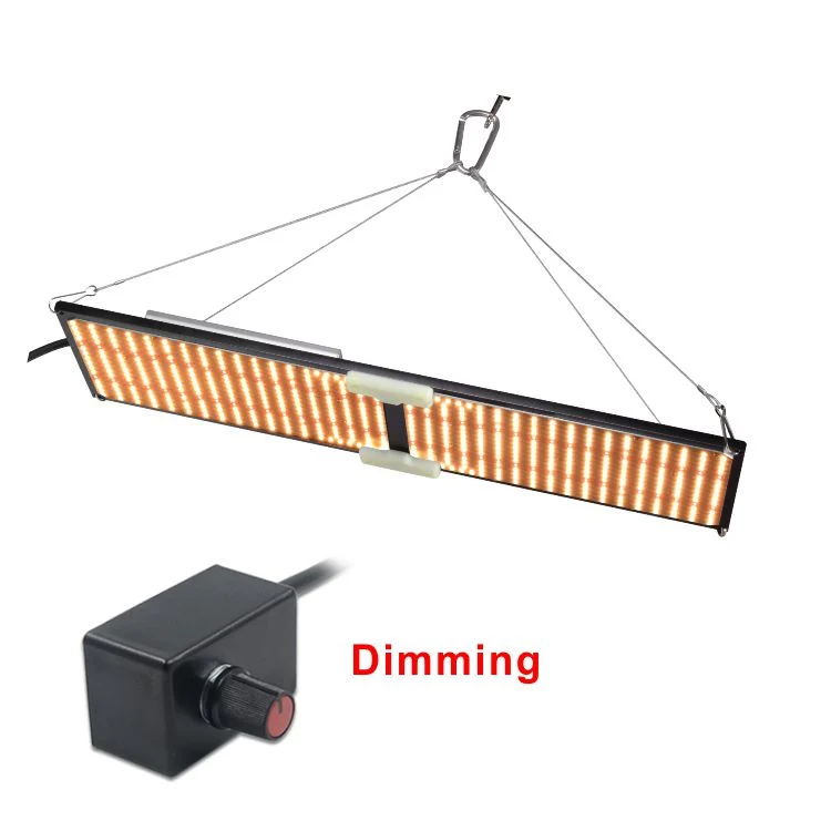 Qb288 240 واط، جودة عالية، طيف كامل داخلي، وبث أوبتيك عالي الجودة يعمل مؤشر LED Quantum بقوة 200 واط على نمو مصنع Weed قابل للتحايل الضوئي النمو التجارية LED مصنع ضوء النمو