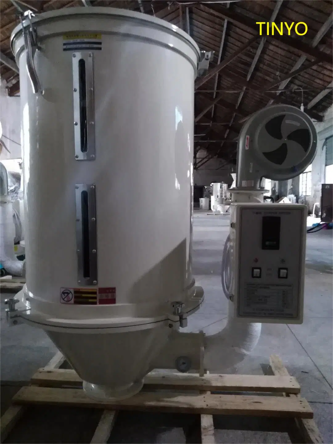 Hot Air Plastic Pellets Stainless Steel Hopper Dryer for Extrusion and Injection