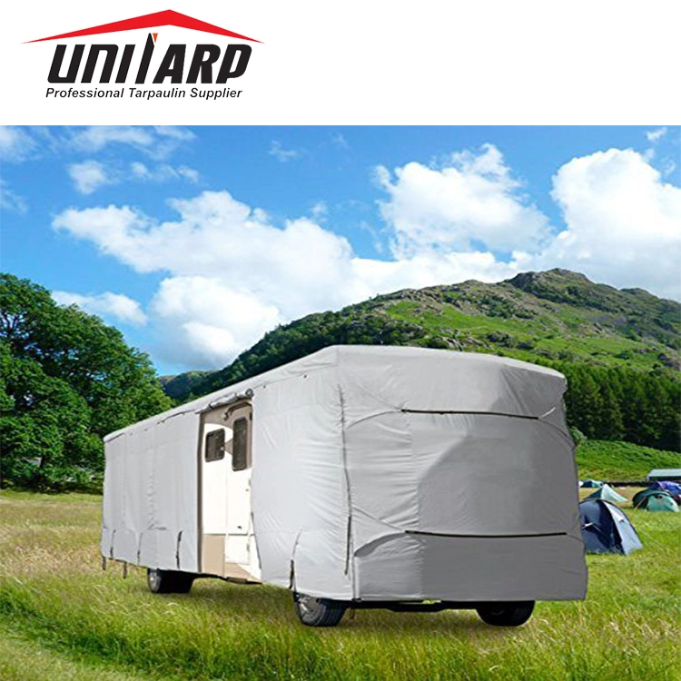 All-Climate Heavy Duty 1000d Anti-UV Ultra Shield Truck Trailer Camper Covers PVC Coated Fabric Recreational Vehicle RV Cover