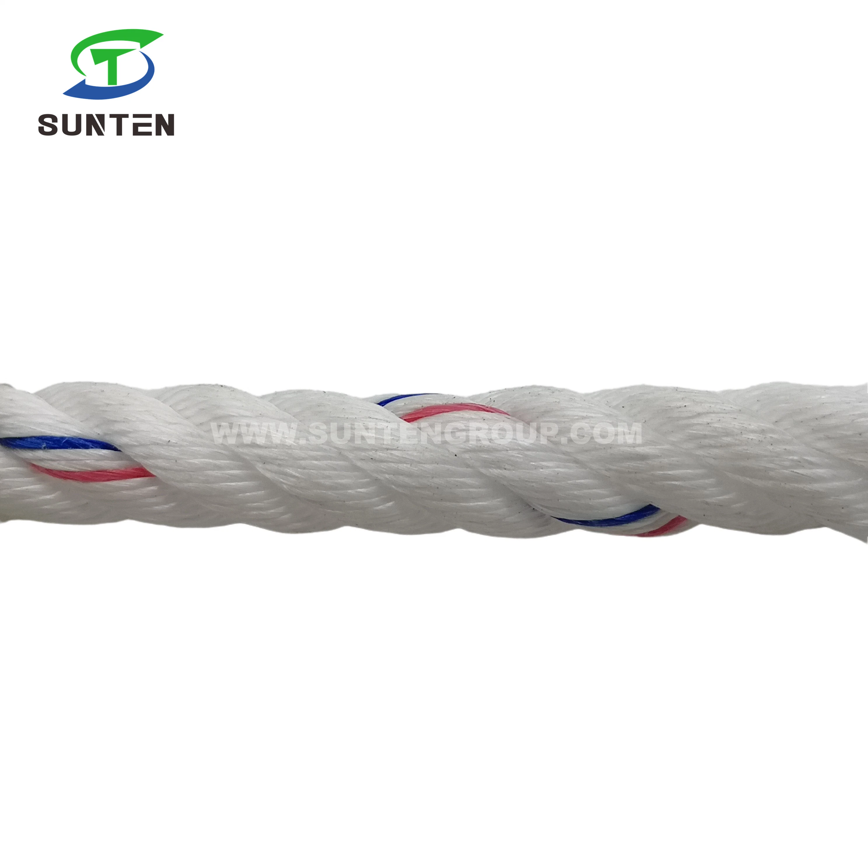 3mm-50mm PP/Polypropylene/Plastic/Fishing/Marine/Mooring/Twist/Twisted Danline Rope