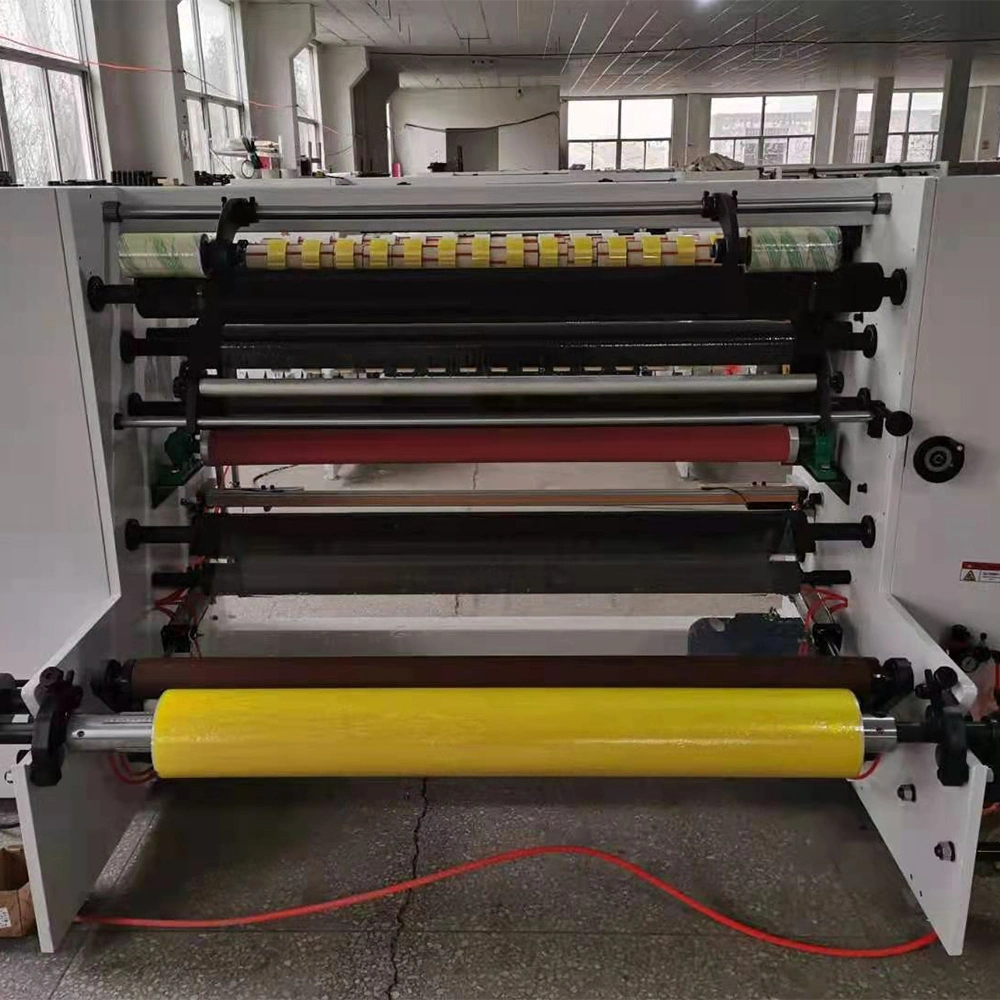 Adhesive Duct Tape Manufacturing Machine Automatic BOPP Packing Tape Slitter Rewinder