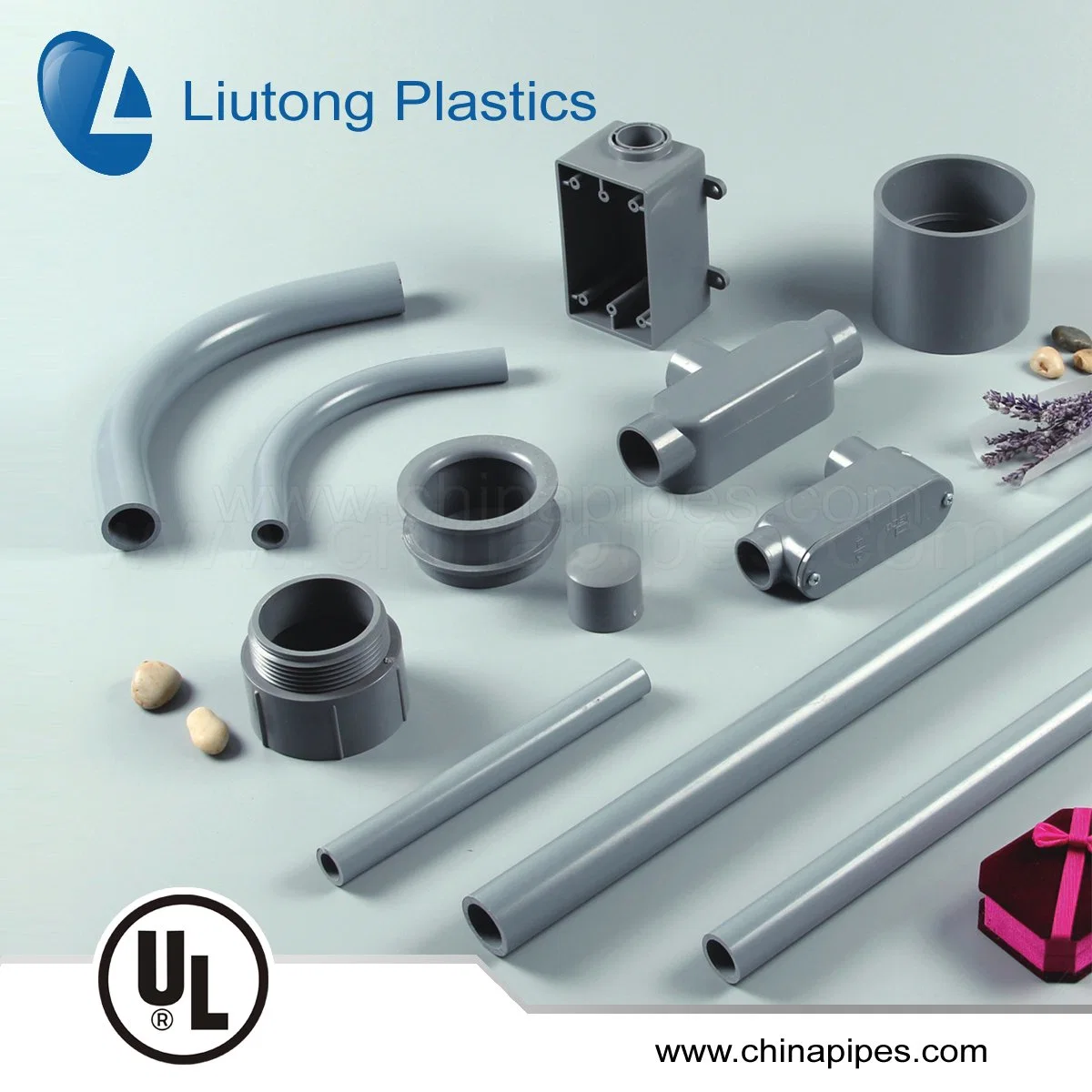 UL651 Standard PVC Conduit and Fitting (90deg bend, coupling, access fitting etc.)